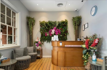 The Courtyard reception desk